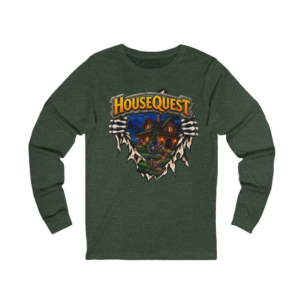 HouseQuest v3 HD Active Long Sleeve | @ianofAustin - Long-sleeve | ShirtyAgents