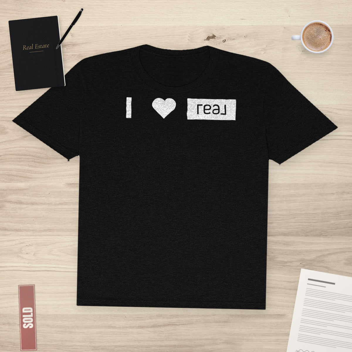 I <3 REAL Broker | Classic Tee - T-Shirt | ShirtyAgents