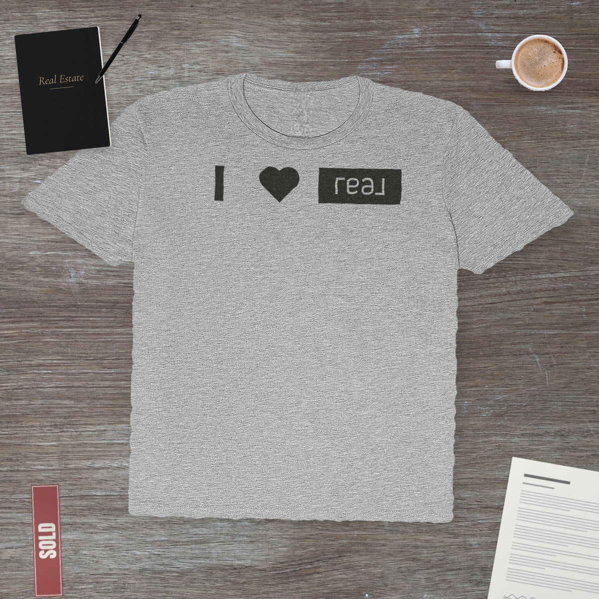 I <3 REAL Broker | Classic Tee - T-Shirt | ShirtyAgents