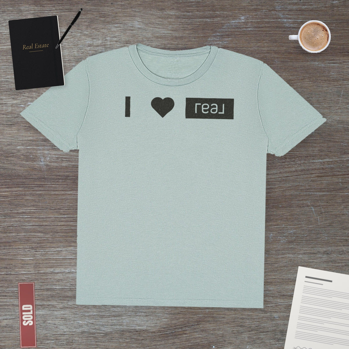 I <3 REAL Broker | Classic Tee - T-Shirt | ShirtyAgents