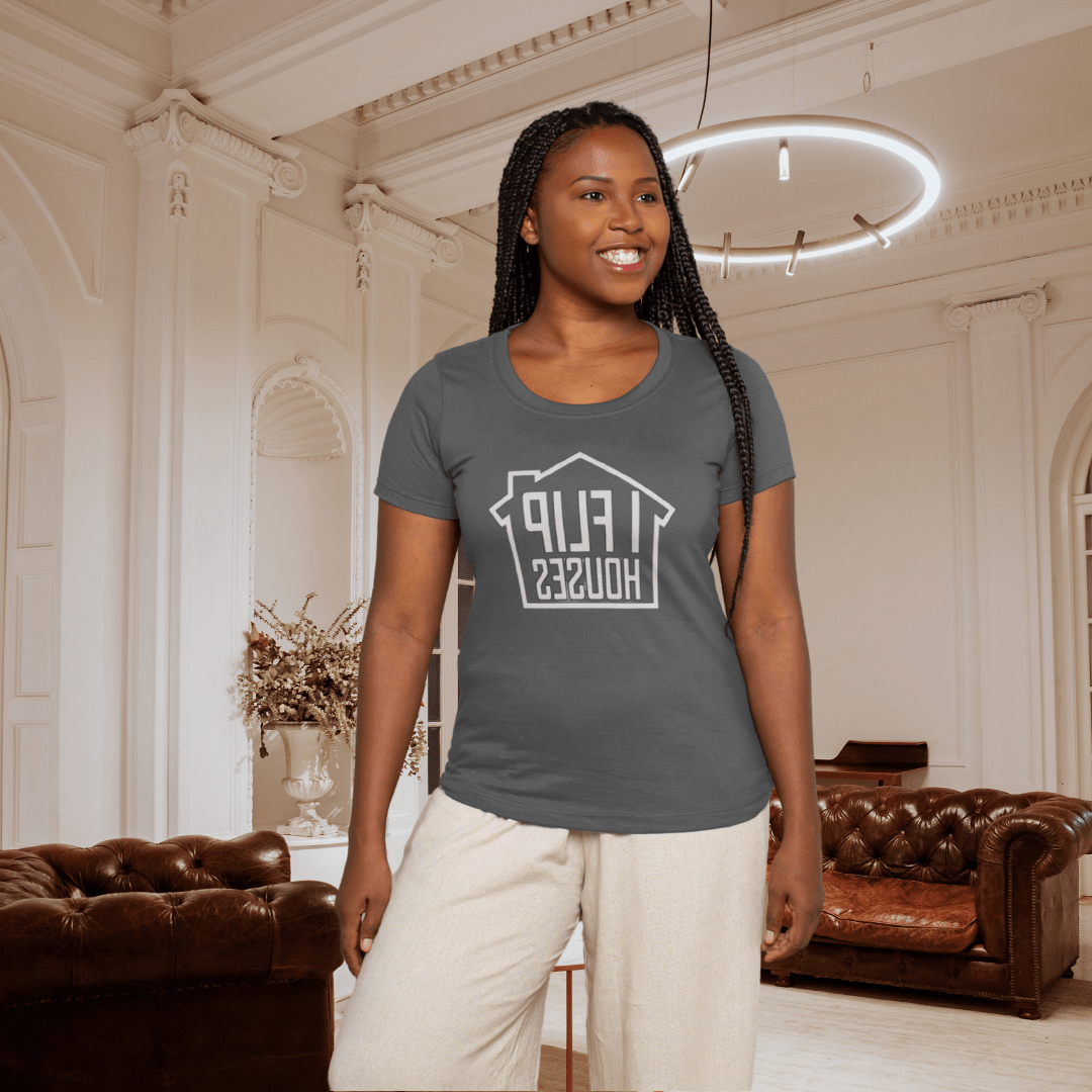 I Flip Houses – The Ultimate Real Estate Investor Tee - T-Shirt | ShirtyAgents