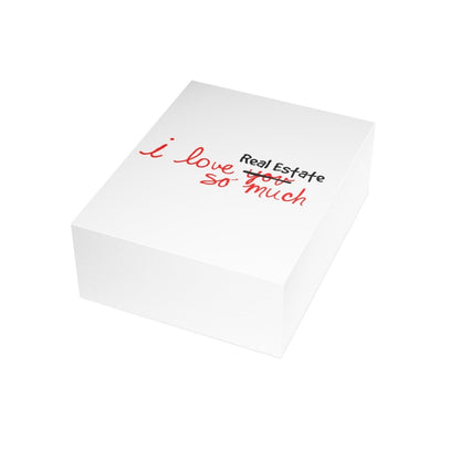 I Love Real Estate So Much Folded Greeting Cards - Paper products | ShirtyAgents