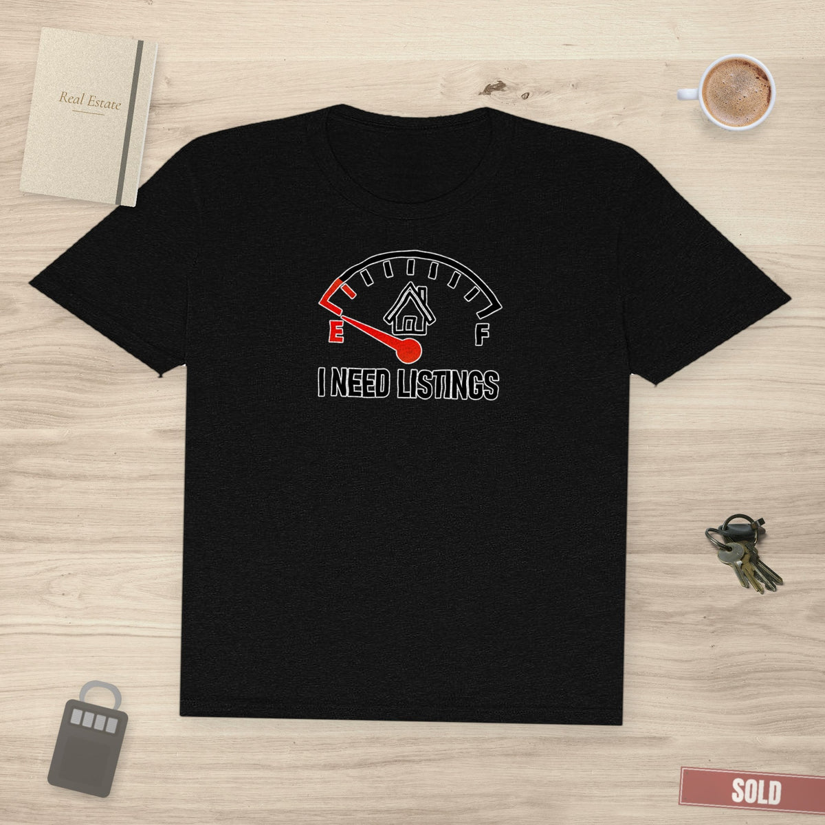 I Need Listings – Funny Realtor | Classic Tee - T-Shirt | ShirtyAgents