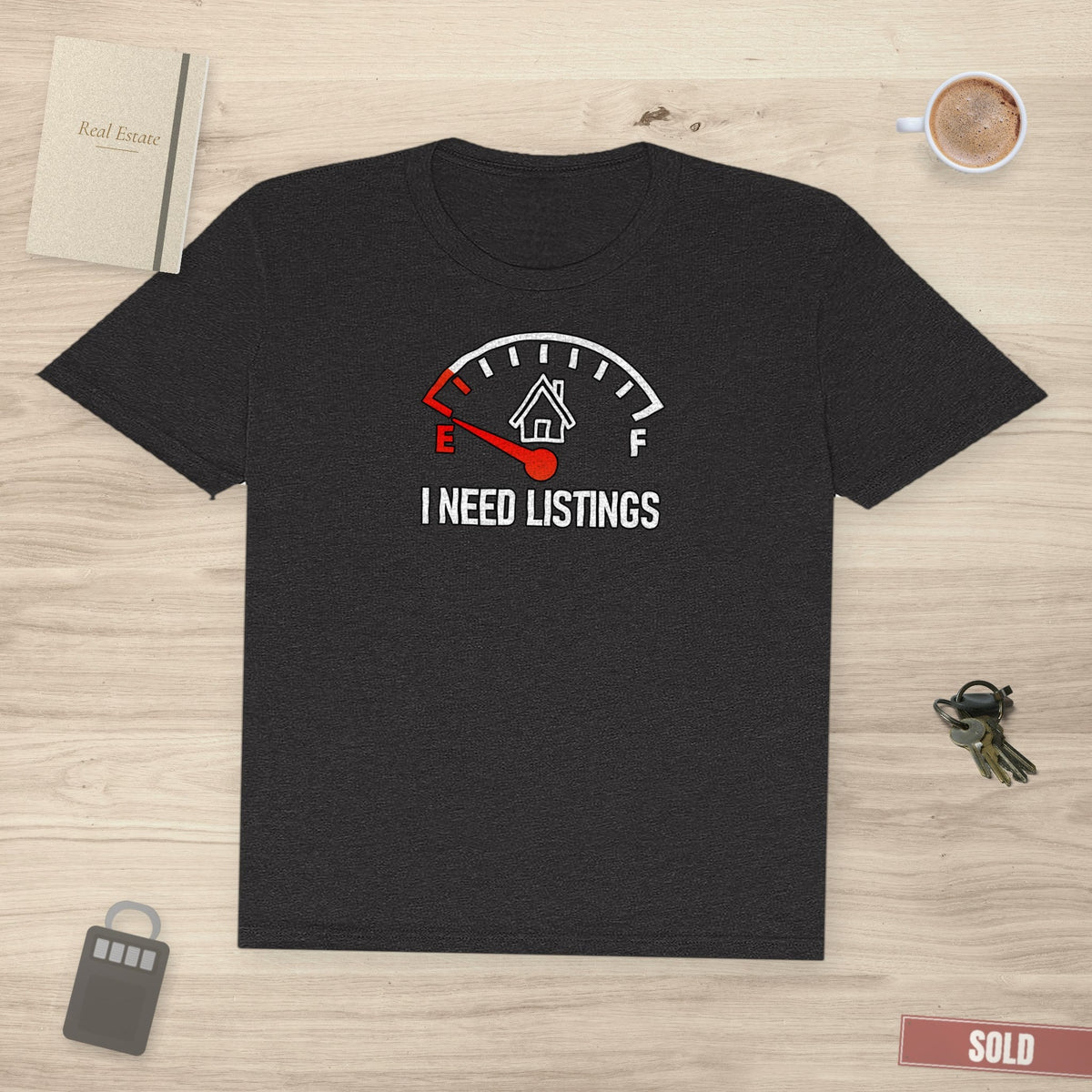 I Need Listings – Funny Realtor | Classic Tee - T-Shirt | ShirtyAgents