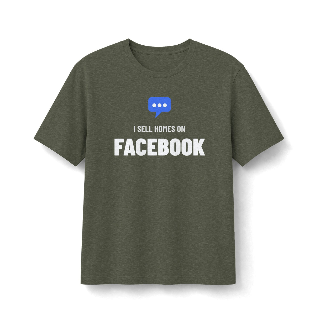 I Sell Homes On Facebook | Soft Premium Tee - T-Shirt | ShirtyAgents