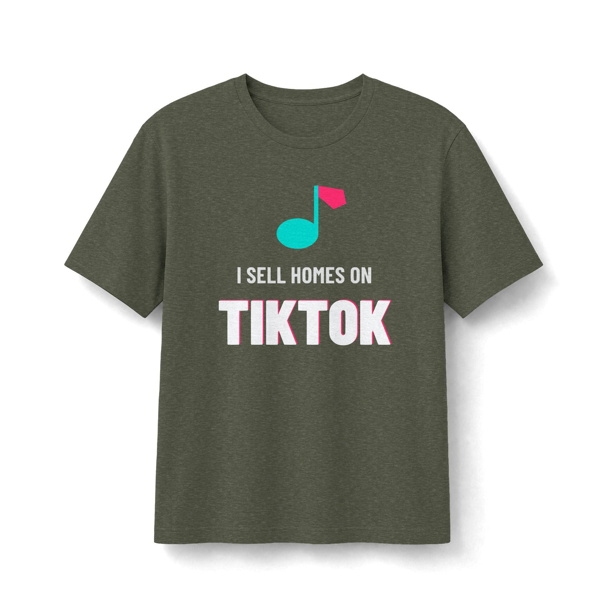I Sell Homes On TikTok | Soft Premium Tee - T-Shirt | ShirtyAgents