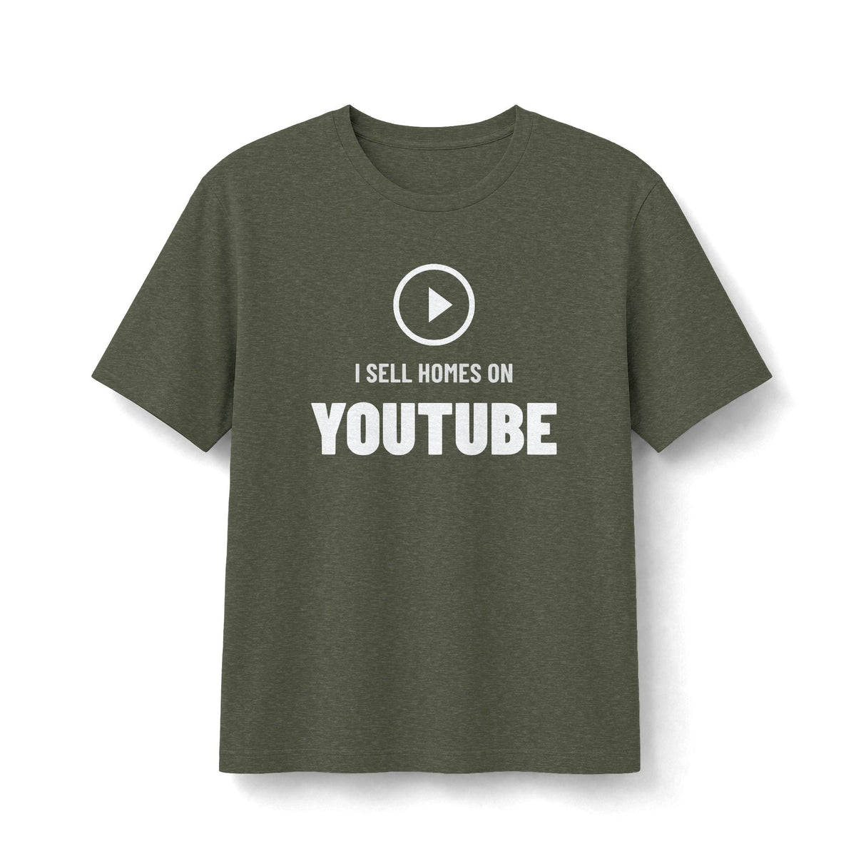 I Sell Homes On YouTube | Soft Premium Tee - T-Shirt | ShirtyAgents