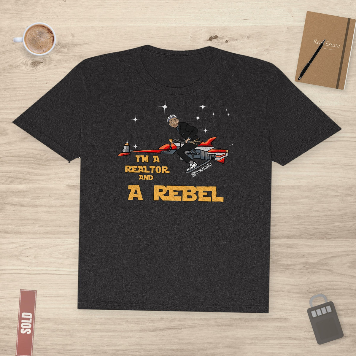 I'm A Realtor And A Rebel #ianofaustin - T-Shirt | ShirtyAgents