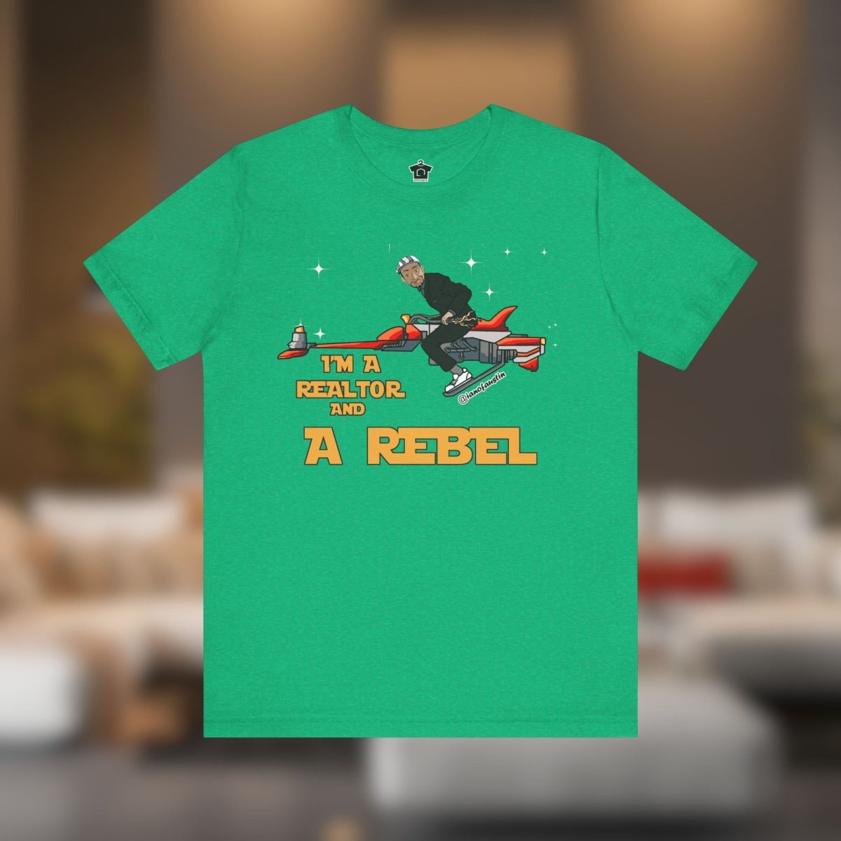 I'm A Realtor And A Rebel ianofaustin - T-Shirt | ShirtyAgents