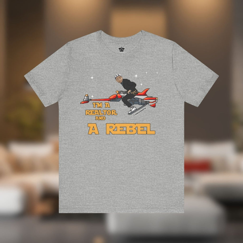 I'm A Realtor And A Rebel ianofaustin - T-Shirt | ShirtyAgents