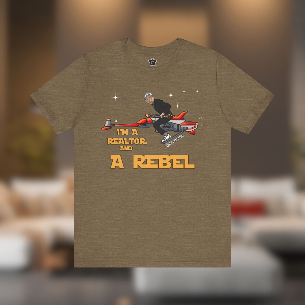 I'm A Realtor And A Rebel ianofaustin - T-Shirt | ShirtyAgents