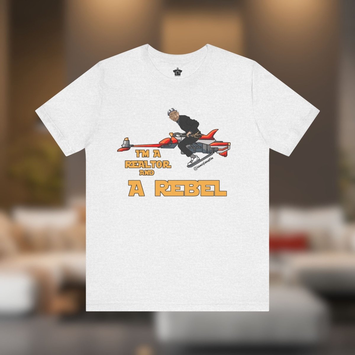 I'm A Realtor And A Rebel ianofaustin - T-Shirt | ShirtyAgents