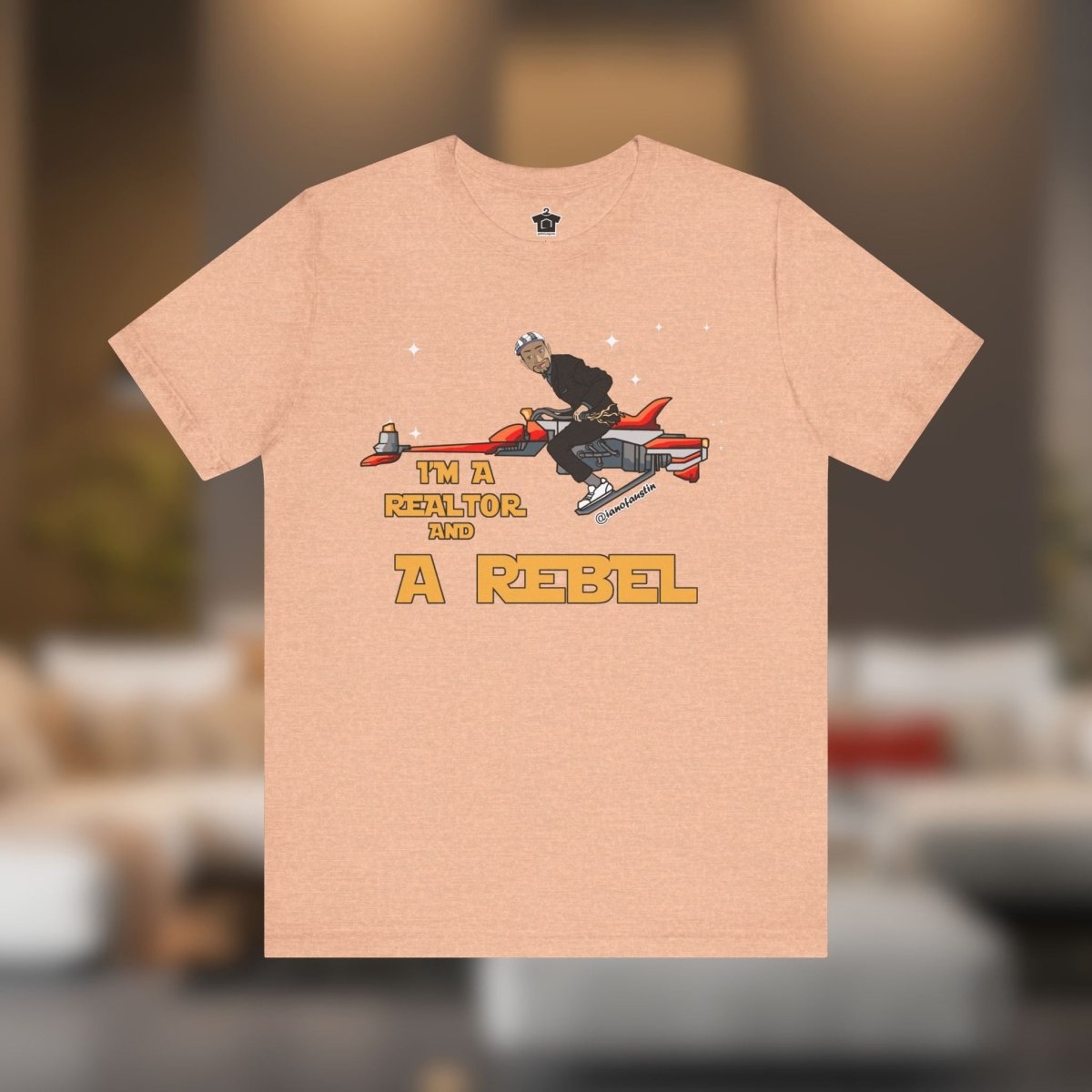 I'm A Realtor And A Rebel ianofaustin - T-Shirt | ShirtyAgents