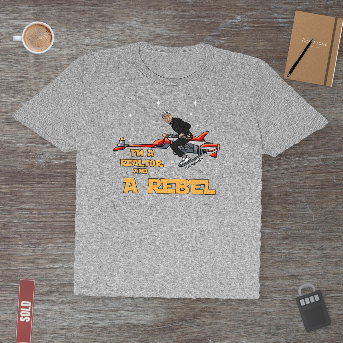 I'm A Realtor And A Rebel #ianofaustin - T-Shirt | ShirtyAgents