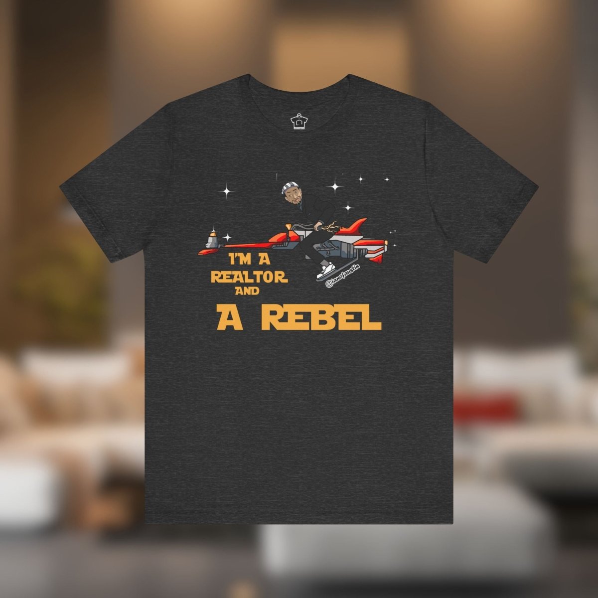 I'm A Realtor And A Rebel ianofaustin - T-Shirt | ShirtyAgents