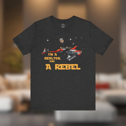 I'm A Realtor And A Rebel ianofaustin - T-Shirt | ShirtyAgents
