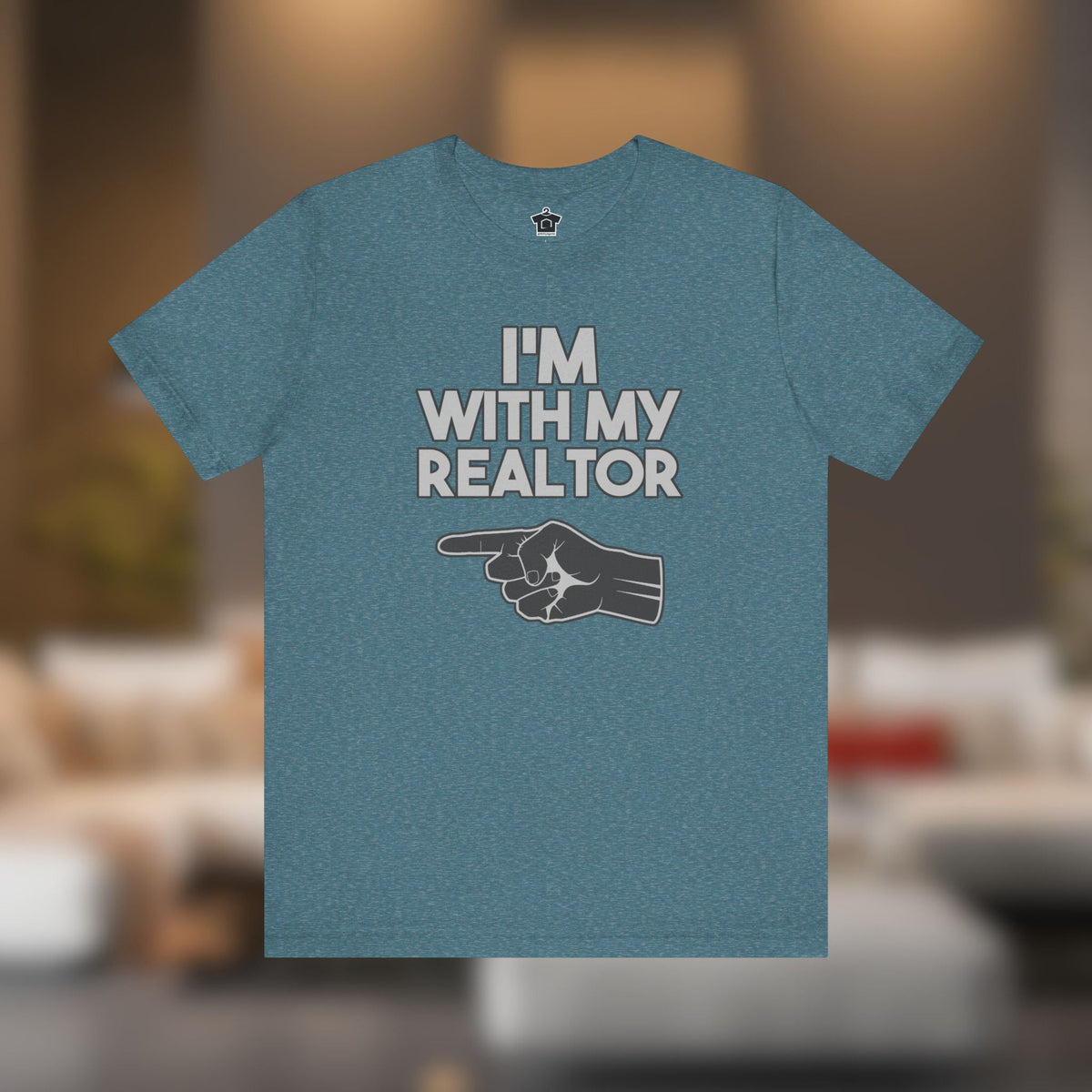 I’m With My Realtor T-Shirt - T-Shirt | ShirtyAgents
