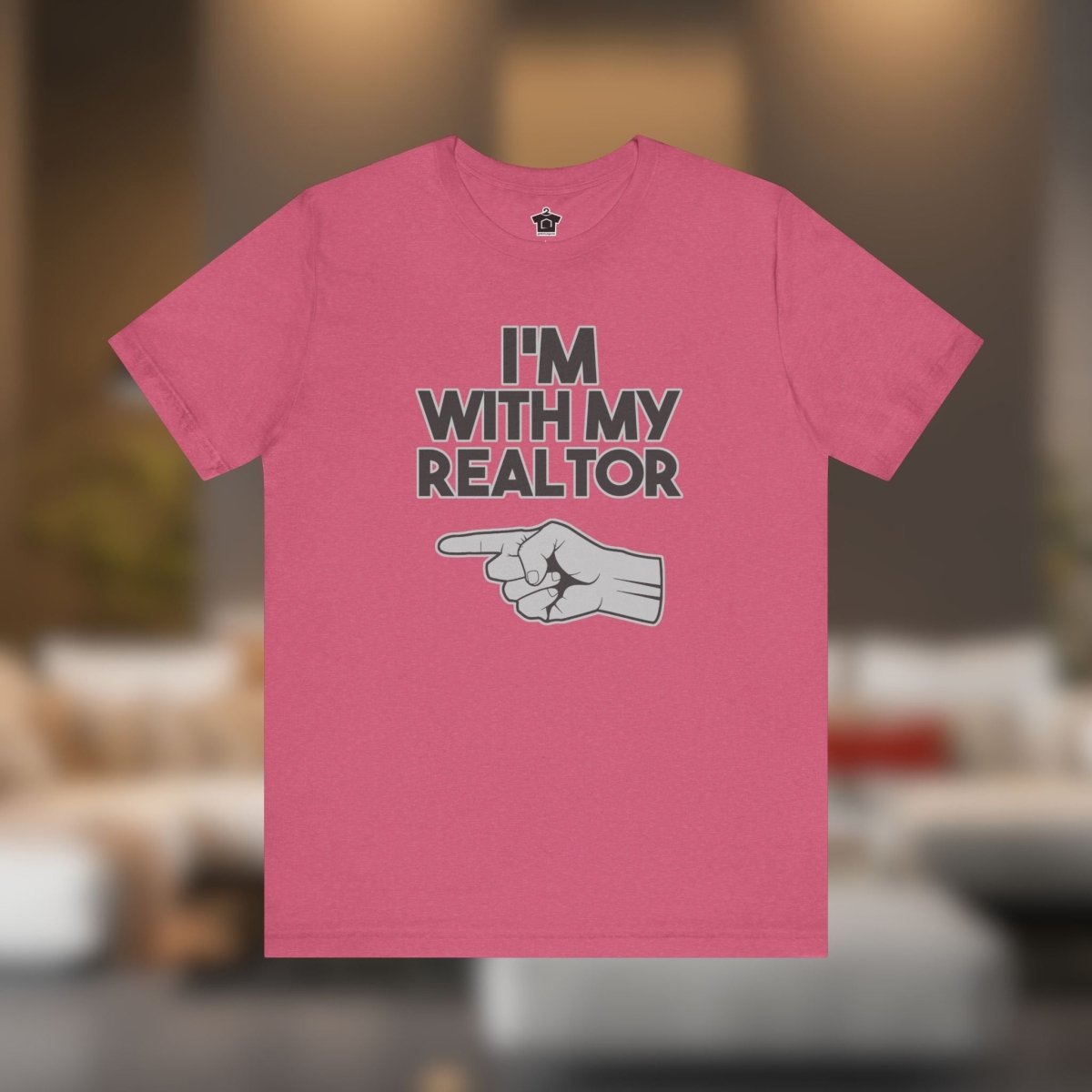 I’m With My Realtor T-Shirt - T-Shirt | ShirtyAgents