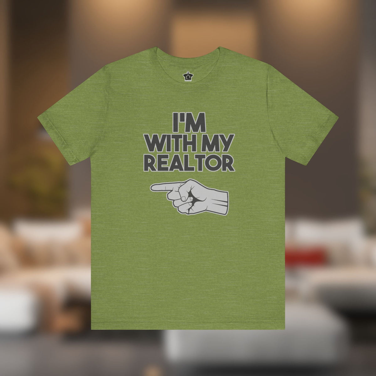 I’m With My Realtor T-Shirt - T-Shirt | ShirtyAgents