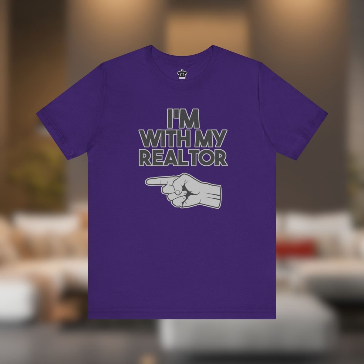 I’m With My Realtor T-Shirt - T-Shirt | ShirtyAgents