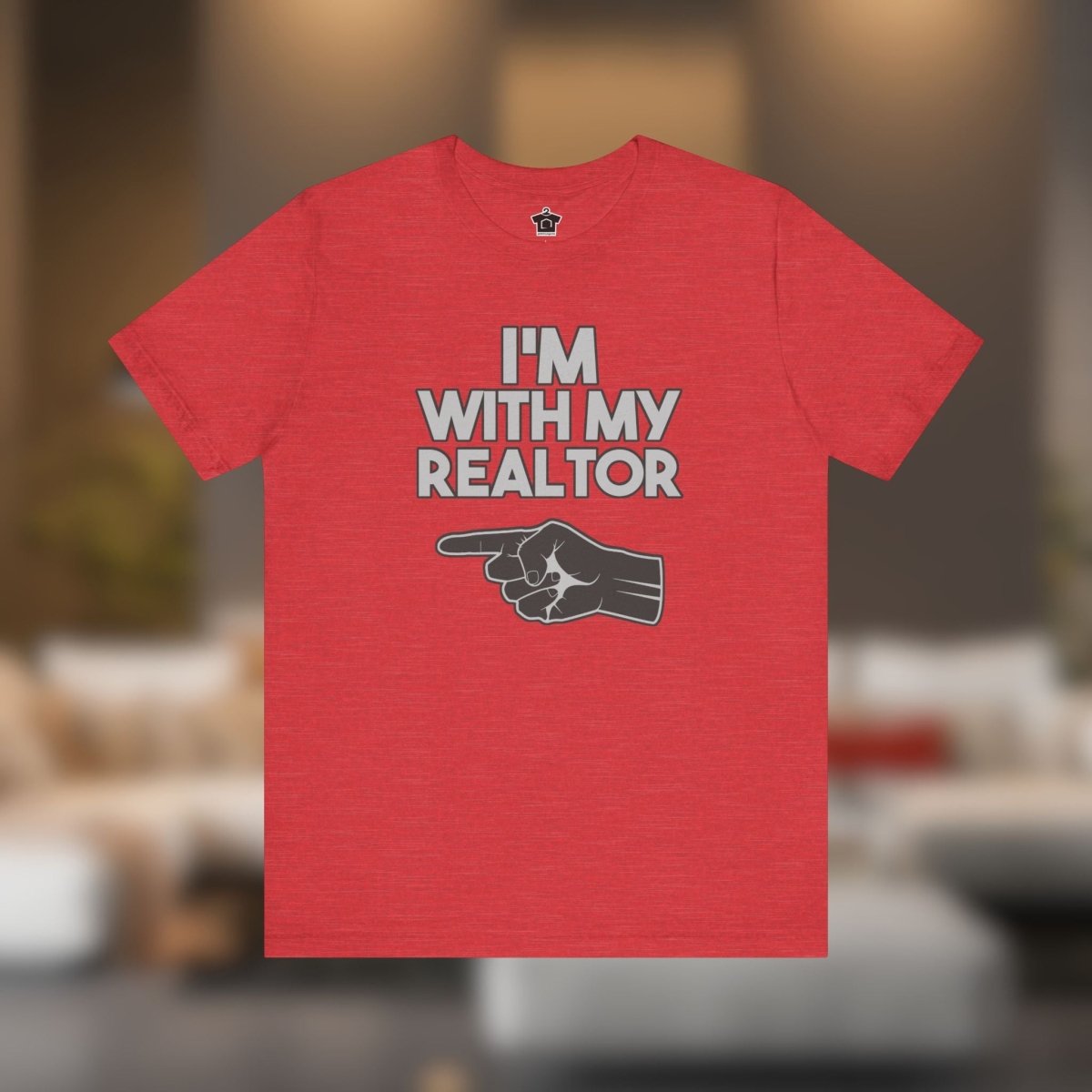 I’m With My Realtor T-Shirt - T-Shirt | ShirtyAgents