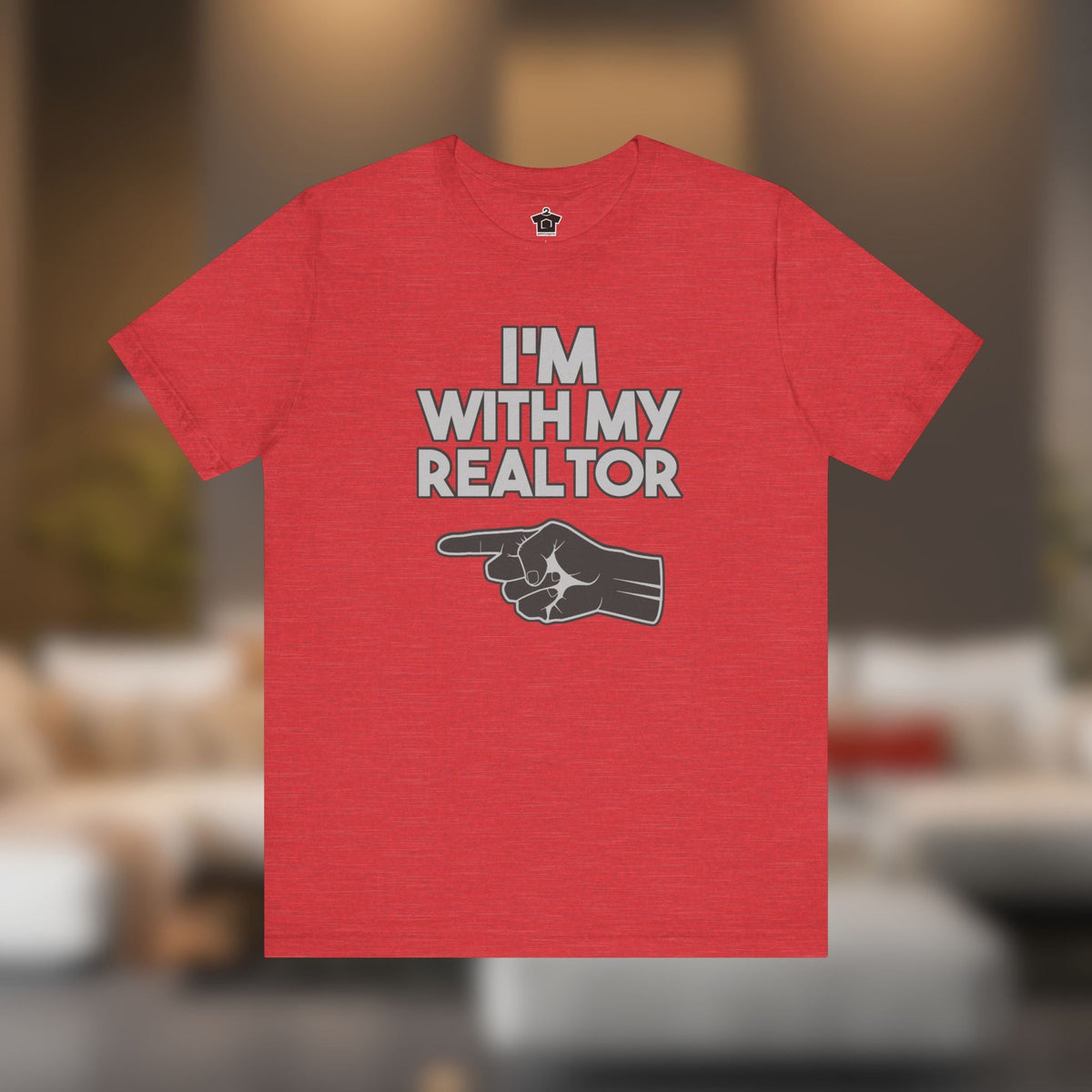 I’m With My Realtor T-Shirt - T-Shirt | ShirtyAgents