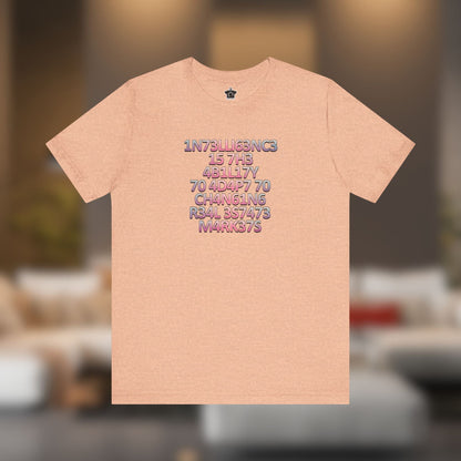 Intelligence is the Ability to Adapt - Pink Edition T-Shirt - T-Shirt | ShirtyAgents
