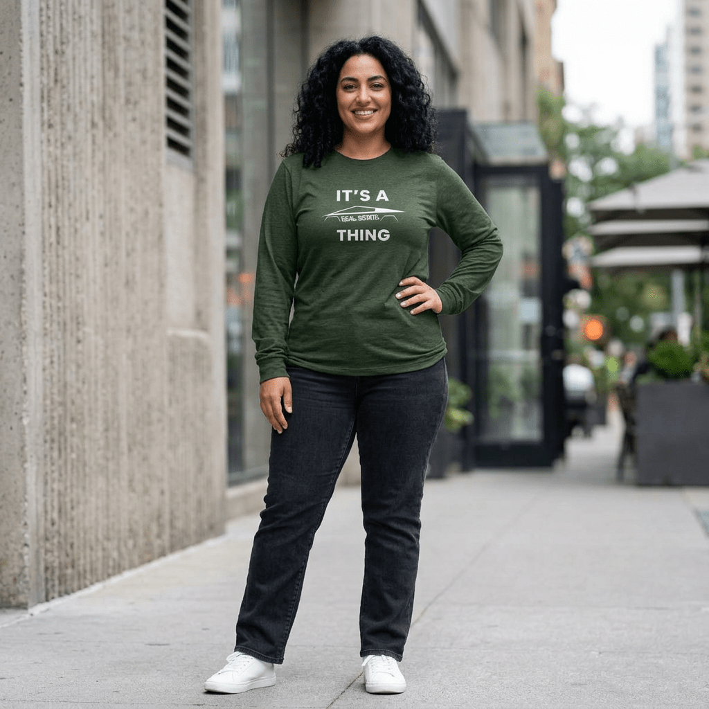 It's A Cybertruck Real Estate Thing | Long Sleeve Tee - Long - sleeve | ShirtyAgents