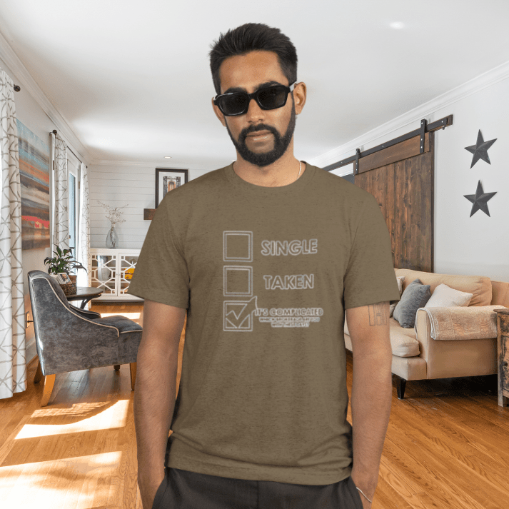 It’s Complicated (Which Brokerage Are You With?) Tee - T-Shirt | ShirtyAgents
