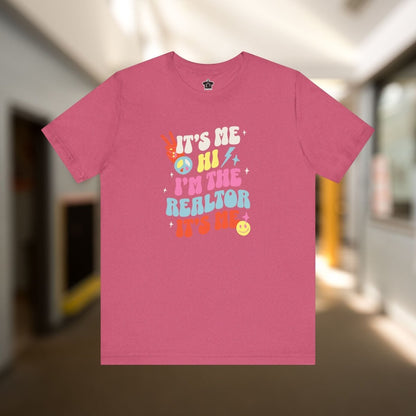 It's Me, Hi, I'm the Realtor, It's Me" – Funny Realtor T-Shirt - T-Shirt | ShirtyAgents