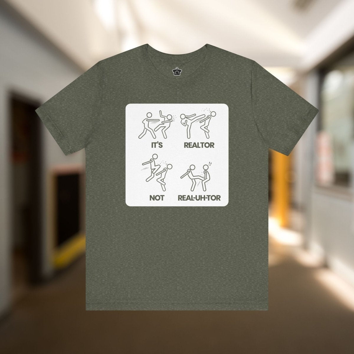 It’s REE - uhl - tor, Not REEL - uh - ter!" – Funny Realtor Pronunciation T-Shirt - T-Shirt | ShirtyAgents