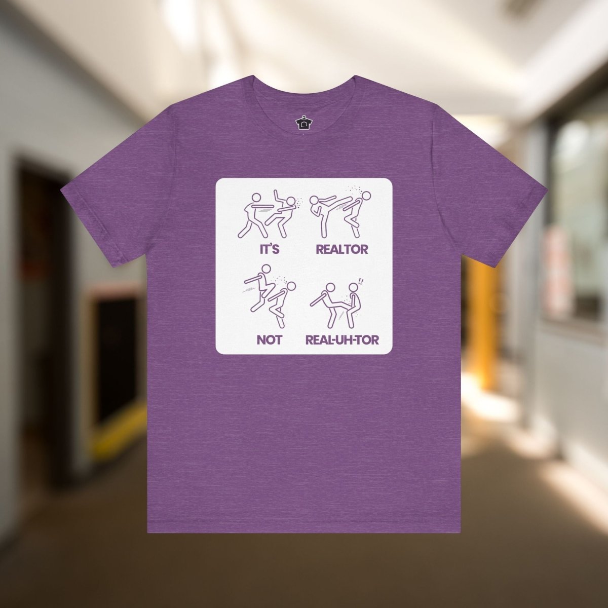 It’s REE - uhl - tor, Not REEL - uh - ter!" – Funny Realtor Pronunciation T-Shirt - T-Shirt | ShirtyAgents