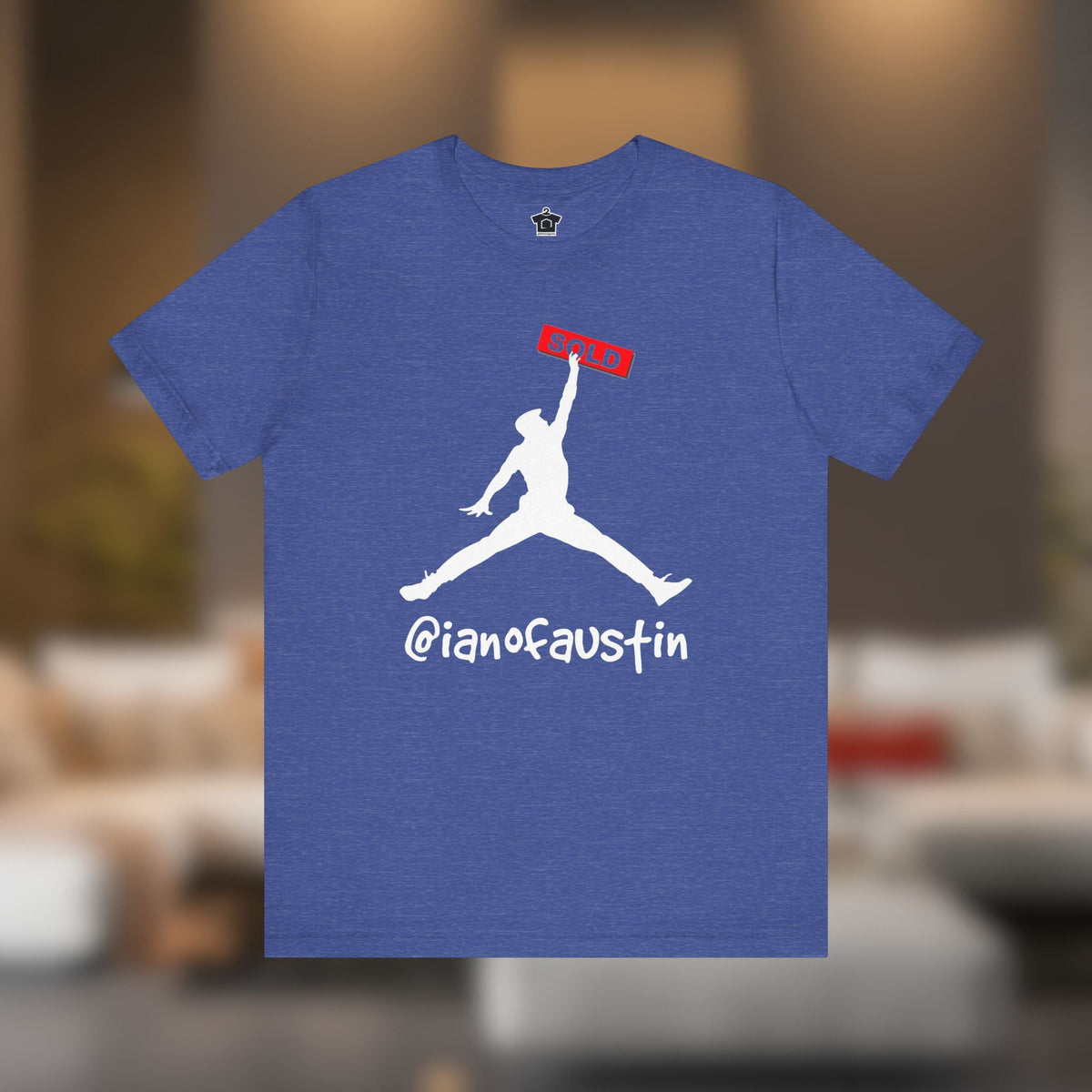 Jumpman Sold Double Jump ianofaustin - T-Shirt | ShirtyAgents