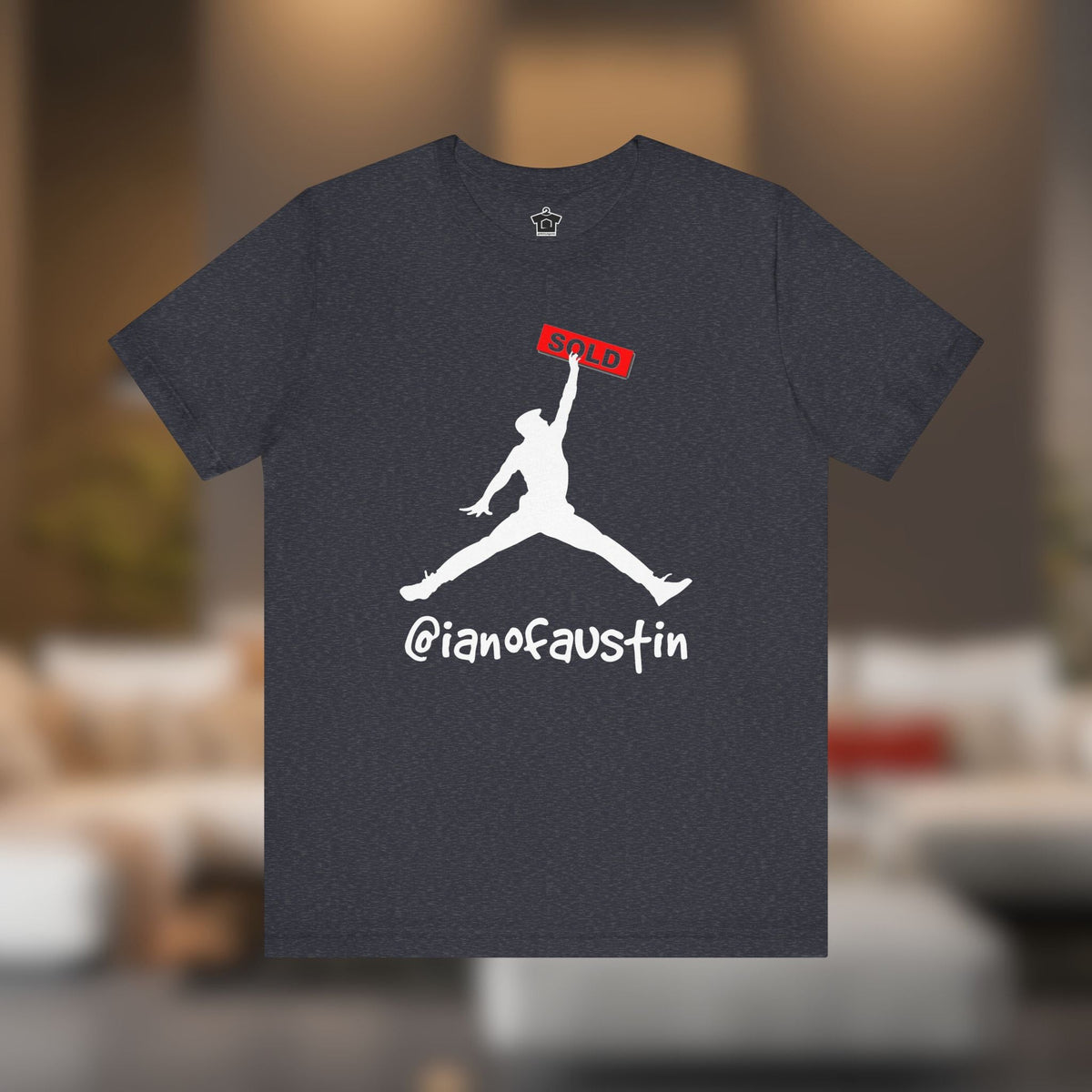 Jumpman Sold Double Jump ianofaustin - T-Shirt | ShirtyAgents