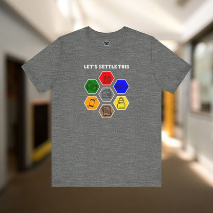Let's Settle This Beer Version T-Shirt - T-Shirt | ShirtyAgents