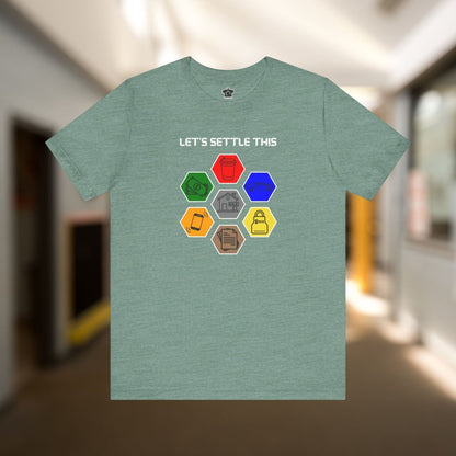 Let's Settle This Coffee Version T-Shirt - T-Shirt | ShirtyAgents