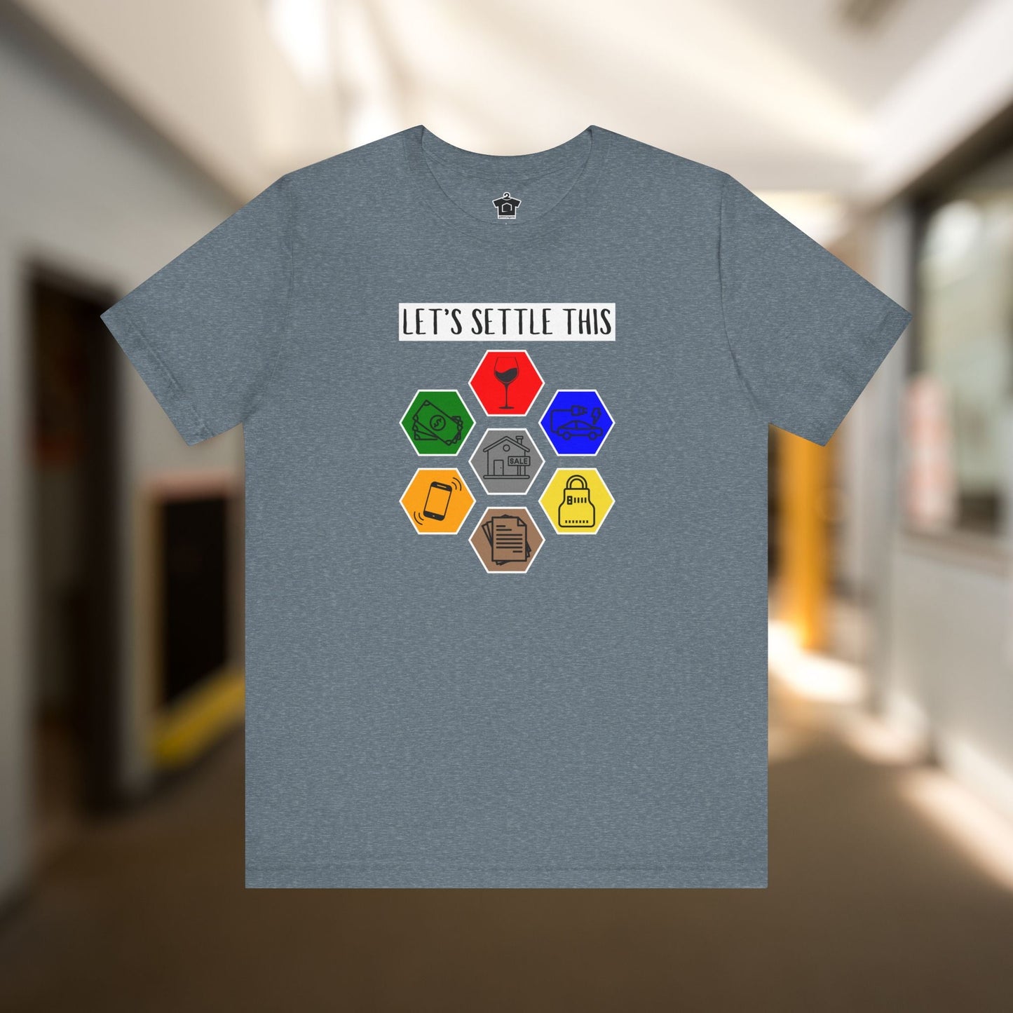 Let's Settle This Wine Version T-Shirt - T-Shirt | ShirtyAgents