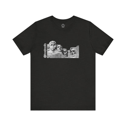 Mount Rushmore's 6th Head ianofaustin - T-Shirt | ShirtyAgents