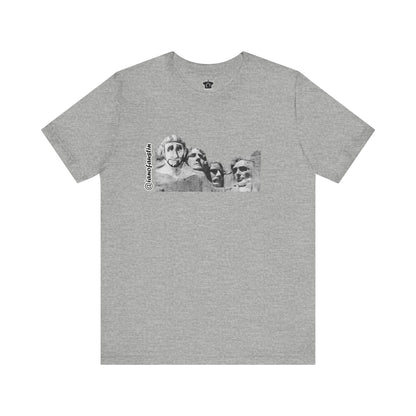 Mount Rushmore's 6th Head ianofaustin - T-Shirt | ShirtyAgents