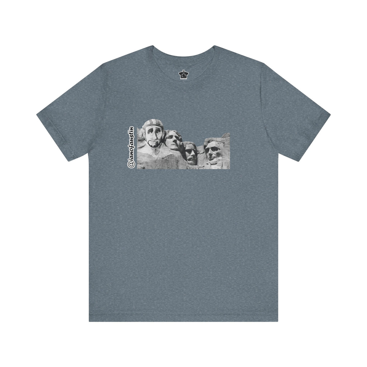 Mount Rushmore's 6th Head ianofaustin - T-Shirt | ShirtyAgents