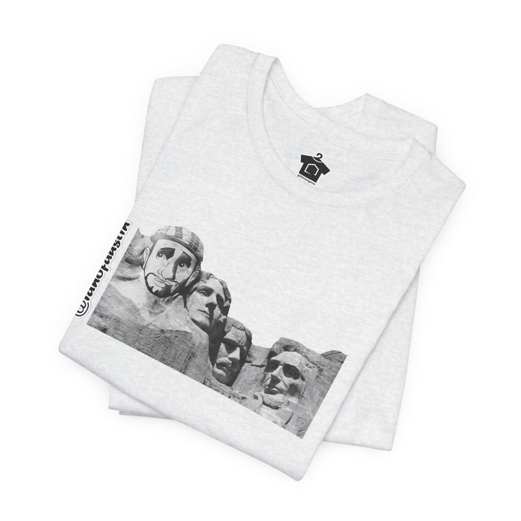 Mount Rushmore's 6th Head ianofaustin - T-Shirt | ShirtyAgents