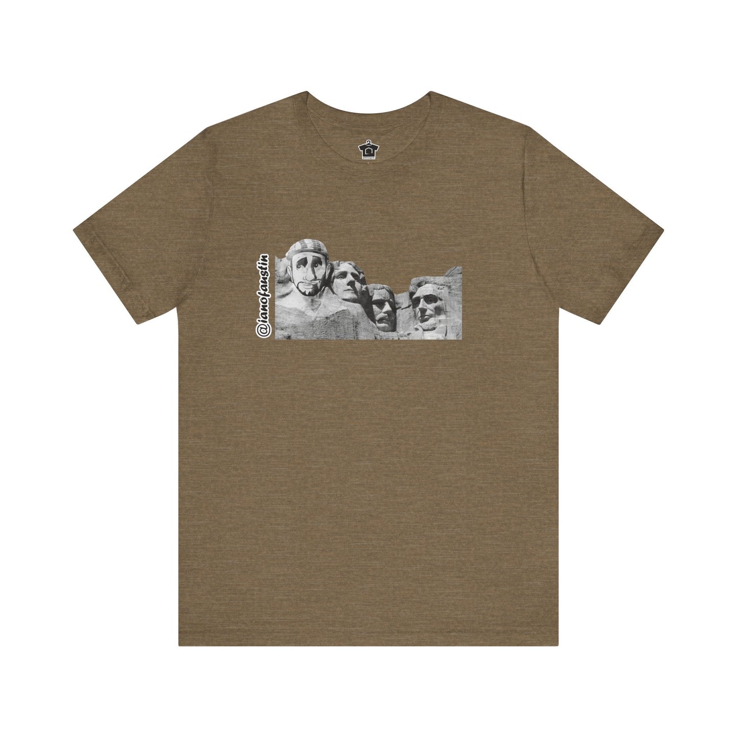 Mount Rushmore's 6th Head ianofaustin - T-Shirt | ShirtyAgents