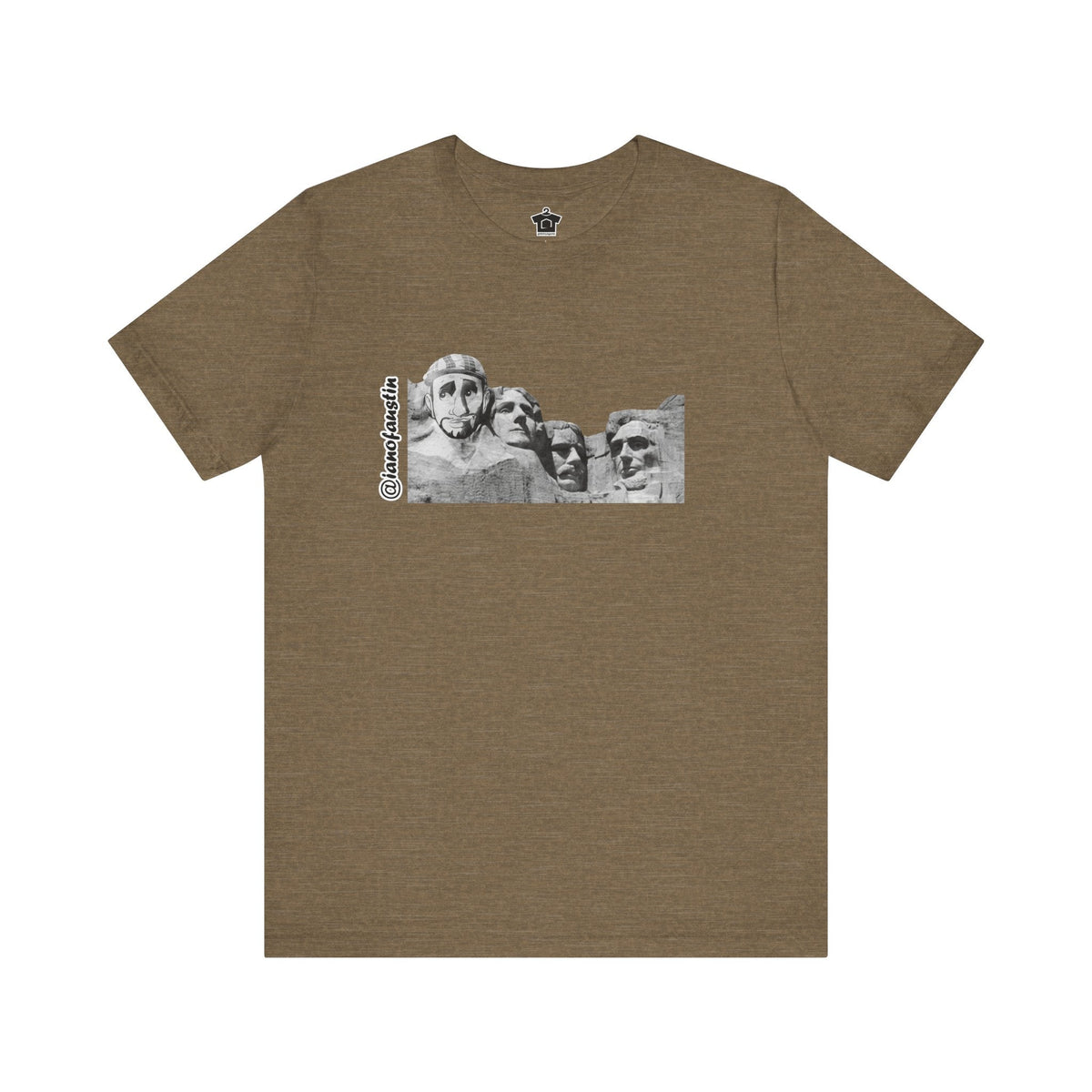 Mount Rushmore's 6th Head ianofaustin - T-Shirt | ShirtyAgents