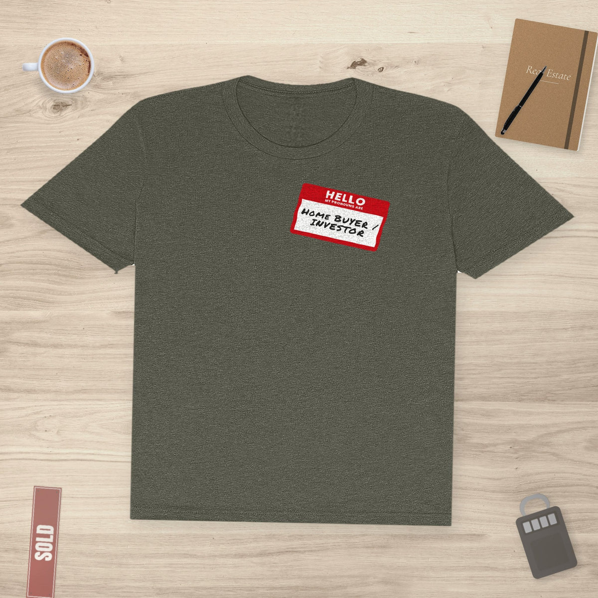 My Pronouns Are Home Buyer & Investor | Soft Premium Tee - T-Shirt | ShirtyAgents