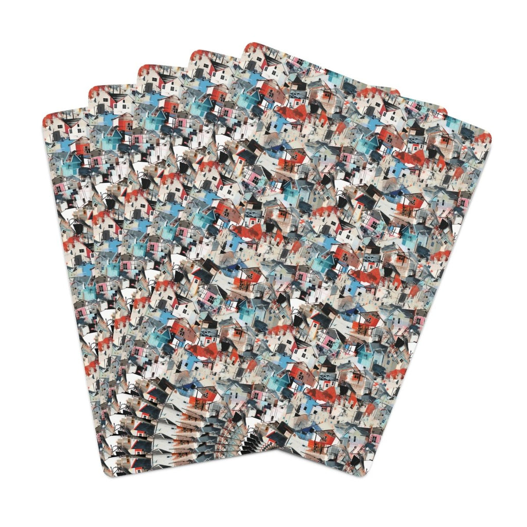 Neighorhood Collage Trash Polka Card Deck - Paper products | ShirtyAgents