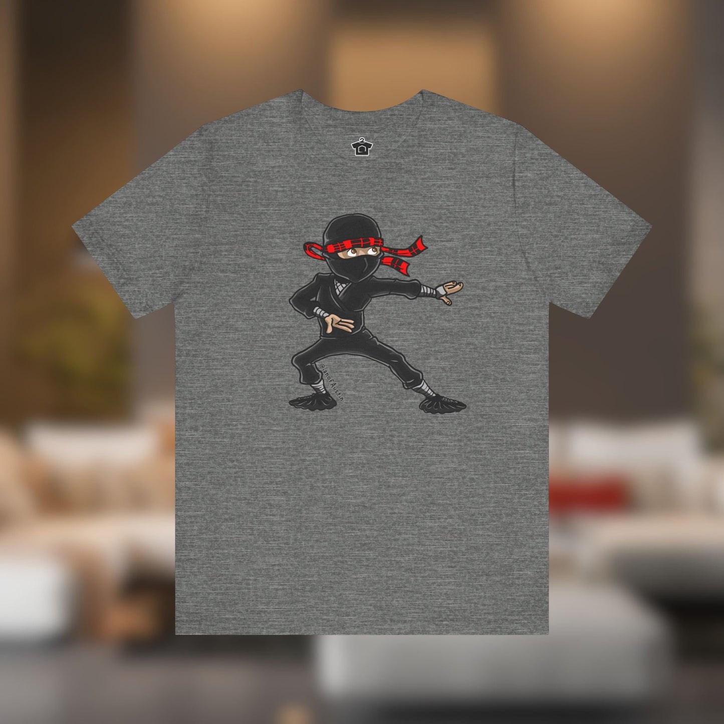 Ninja Realtor on the Hunt T-Shirt | @ianofAustin - T-Shirt | ShirtyAgents