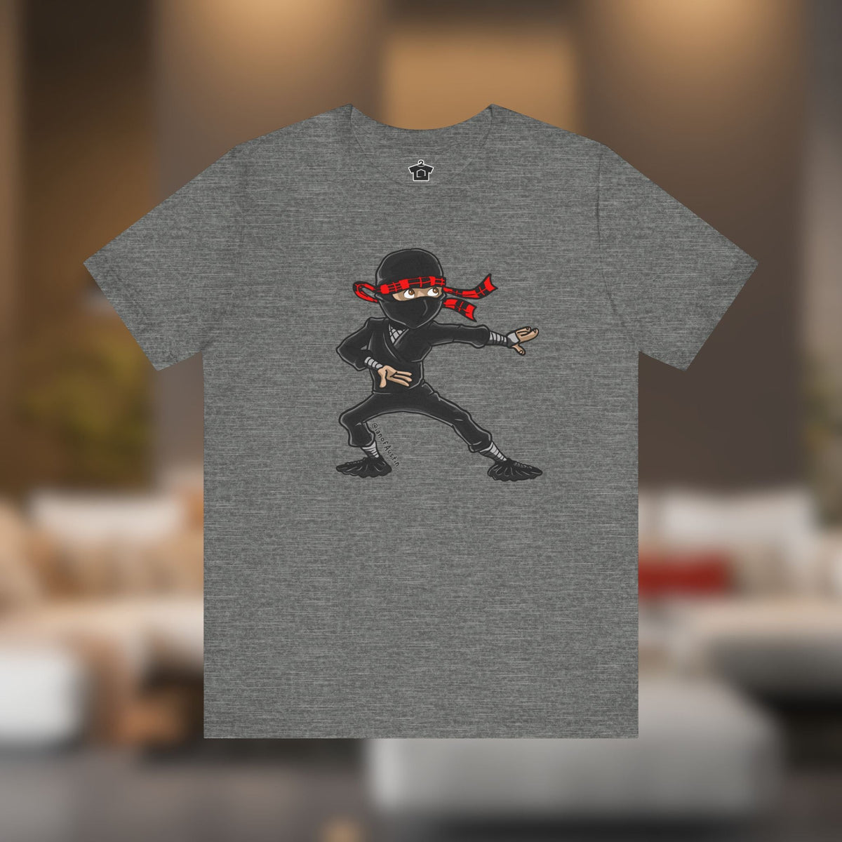 Ninja Realtor on the Hunt T-Shirt | @ianofAustin - T-Shirt | ShirtyAgents