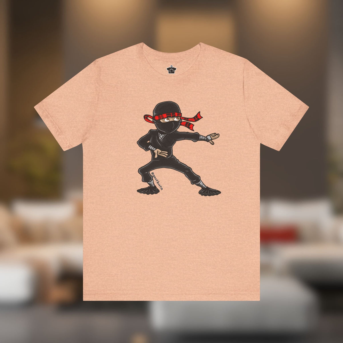 Ninja Realtor on the Hunt T-Shirt | @ianofAustin - T-Shirt | ShirtyAgents