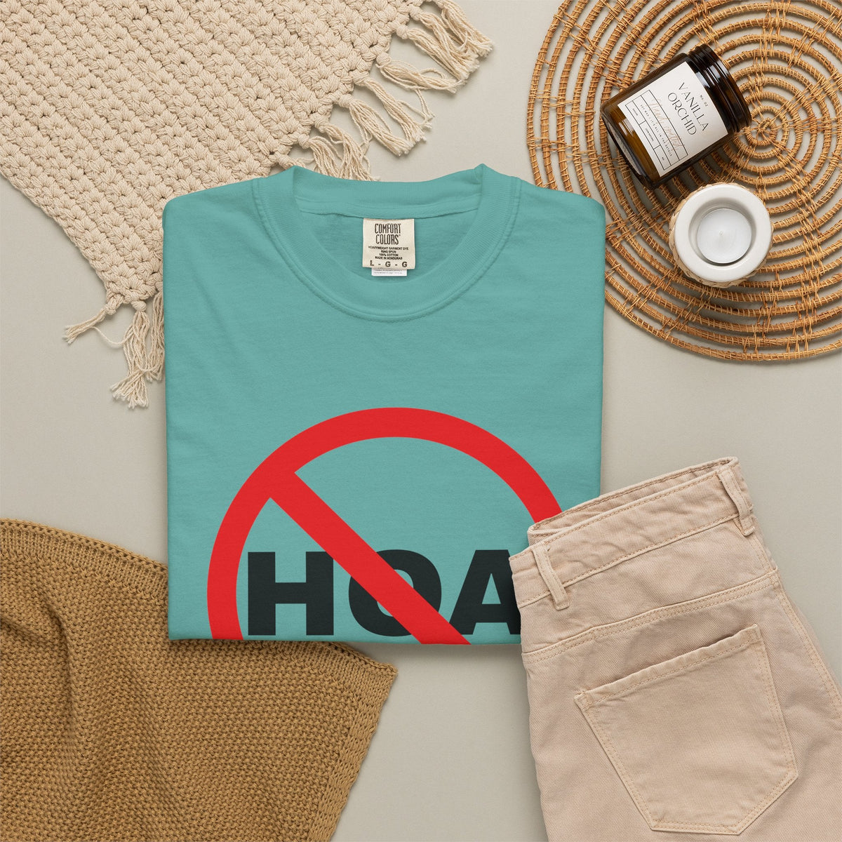No HOA, Because You Call the Shots | Heavy Tee - T-Shirt | ShirtyAgents