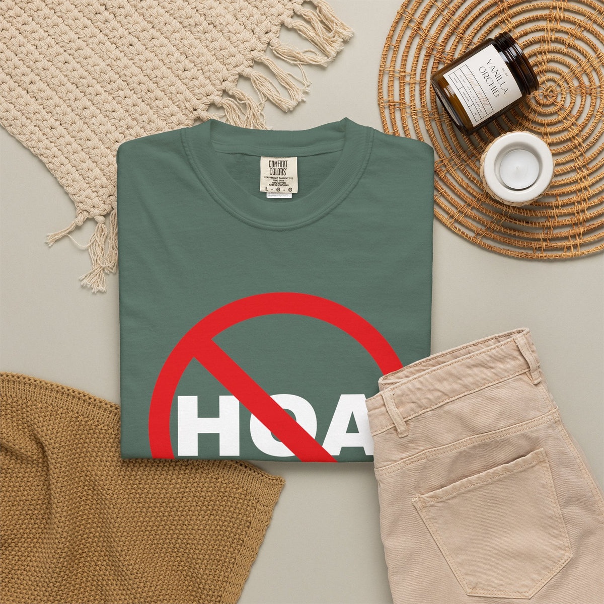 No HOA, Because You Call the Shots | Heavy Tee - T-Shirt | ShirtyAgents